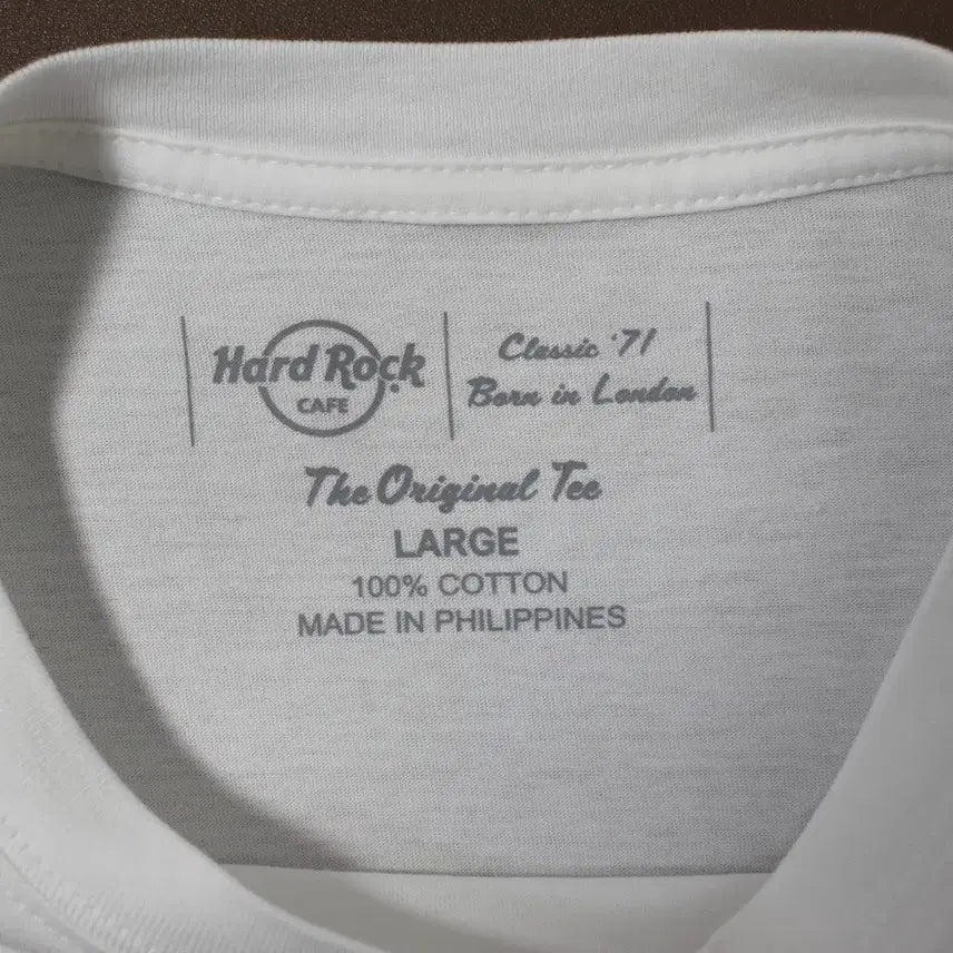 [BUNJANG] Hard Rock Cafe Logo T-shirt / Hard Rock Cafe 하드락 카페 로고 반팔