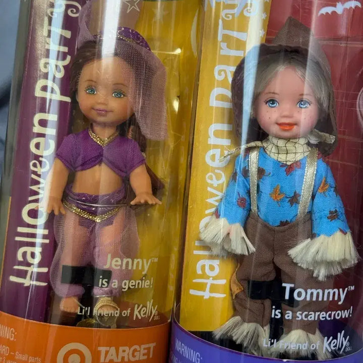 [BUNJANG] 2002 Vintage Jennie &amp; Tommy Halloween Party Doll Set (Sealed) / (미개봉) 2002 빈티지 제니 토미 할로윈 파티 인형 세트