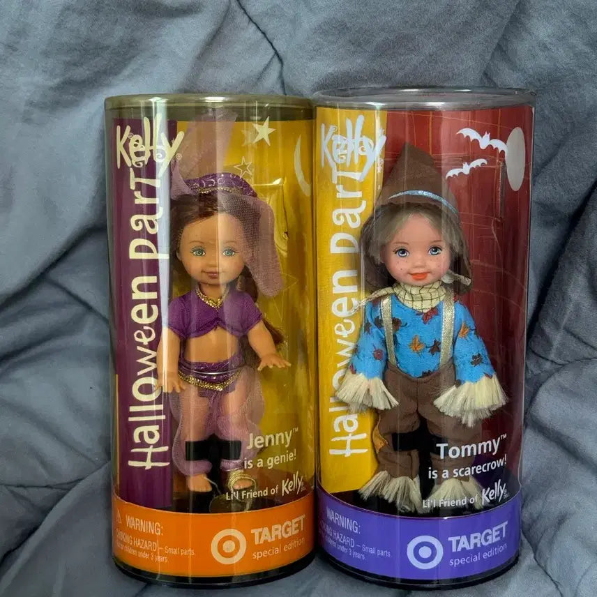 [BUNJANG] 2002 Vintage Jennie &amp; Tommy Halloween Party Doll Set (Sealed) / (미개봉) 2002 빈티지 제니 토미 할로윈 파티 인형 세트