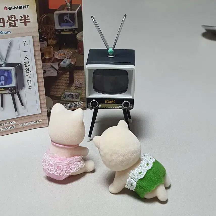 [BUNJANG] Re-Ment Tatami Room Retro TV Item / 리멘트 tv단품 판매 너와 보낸 다다미방 레트로 TV