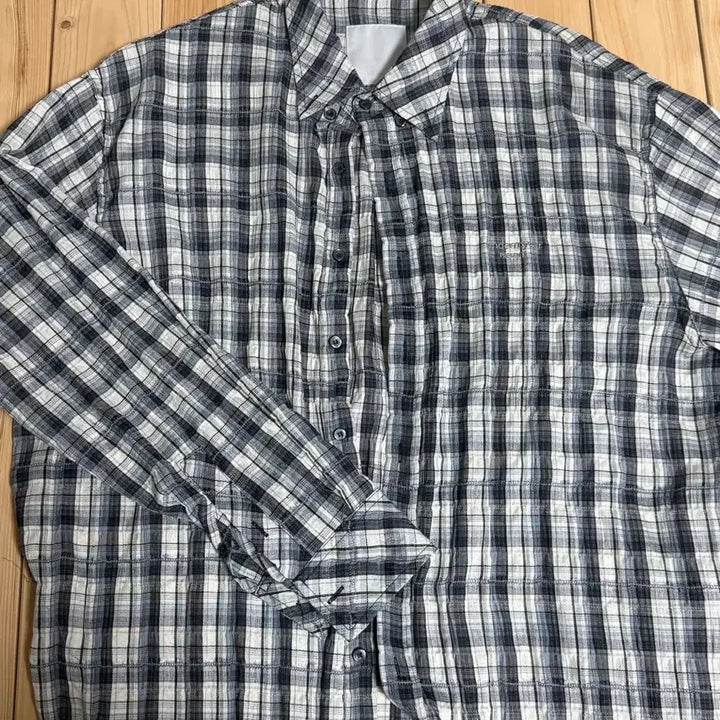 [SOLD OUT] 언더마이카 체크 셔츠 남방 1사이즈