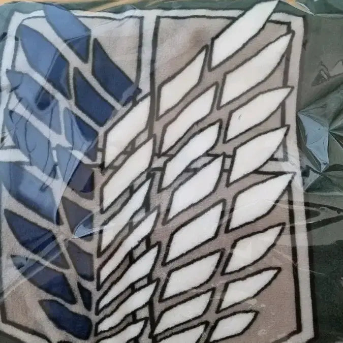 [BUNJANG] Frankfurter x Attack on Titan Collaboration Blanket / 진격의 거인 조사병단 망토 프랭크버거 콜라보