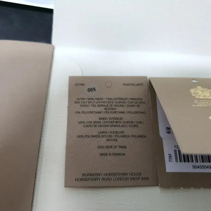 [BUNJANG] Burberry Somerset Zip Card Wallet / 버버리 써머셋 지퍼 카드지갑 새상품 정품