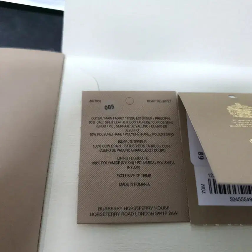 [BUNJANG] Burberry Somerset Zip Card Wallet / 버버리 써머셋 지퍼 카드지갑 새상품 정품