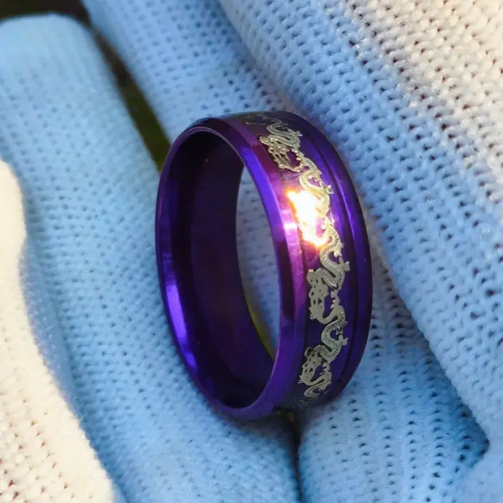 [BUNJANG] Gu Ja I Hwa Un (2024-2043) Phoenix Charm Ring / 구자이화운(2024-2043년) 용 부적 반지21mm