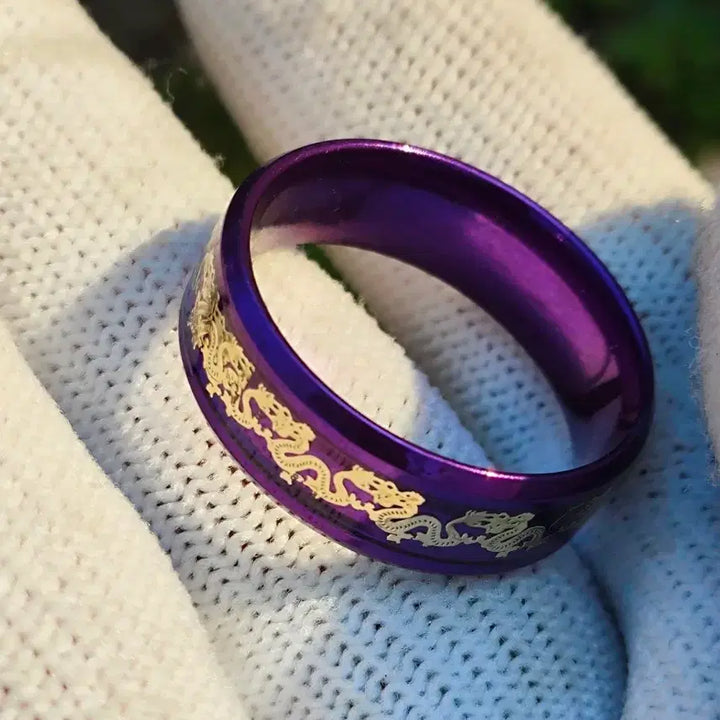 [BUNJANG] Gu Ja I Hwa Un (2024-2043) Phoenix Charm Ring / 구자이화운(2024-2043년) 용 부적 반지21mm