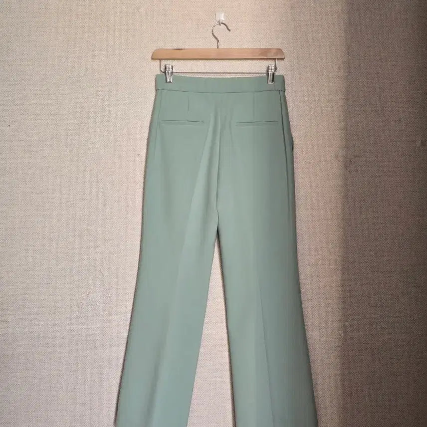 [BUNJANG] DEWL Pastel Mint Wide Slacks Pants / DEWL)듀엘 슬랙스 팬츠55