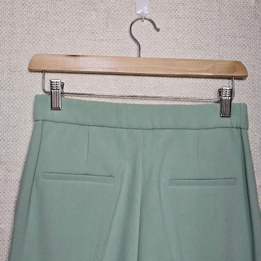 [BUNJANG] DEWL Pastel Mint Wide Slacks Pants / DEWL)듀엘 슬랙스 팬츠55