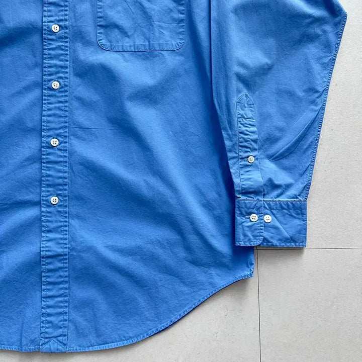 [SOLD OUT] 90s 폴로 랄프로렌 더 빅셔츠 포플린 블루 (The Big Shirt)