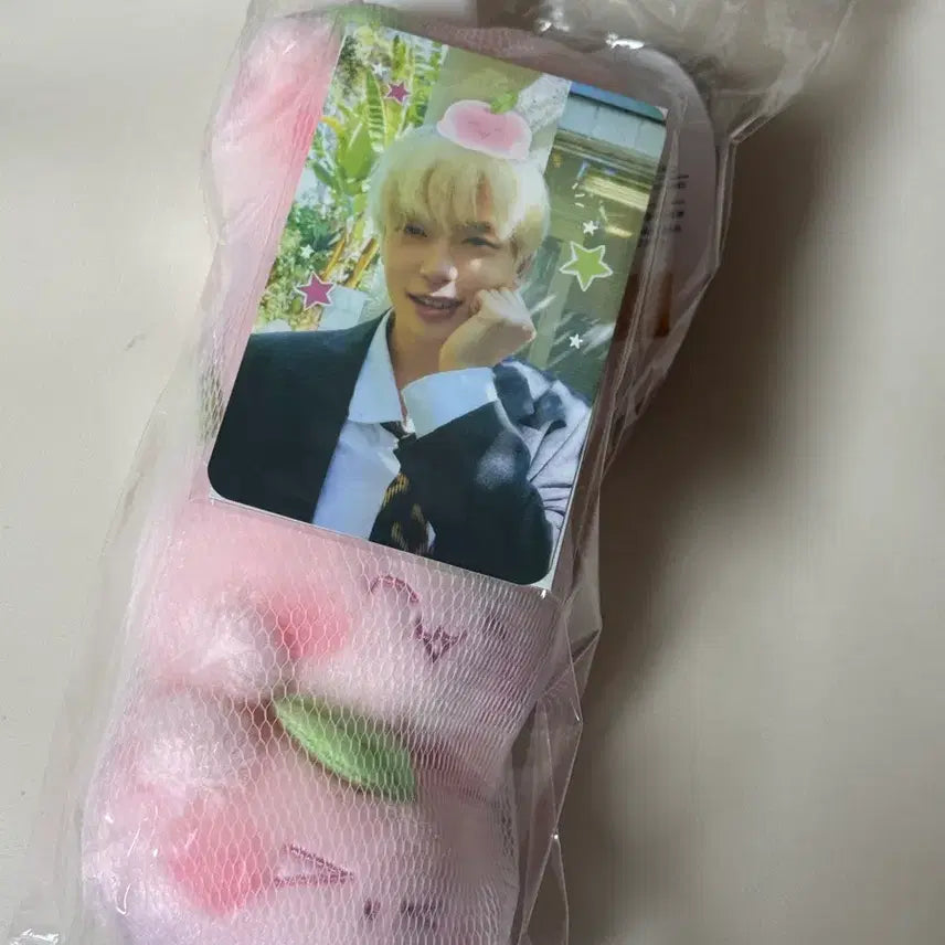 [BUNJANG] NCT 127 Jaehyun Peach Doll Photocard Set / 엔시티 127 재현 피치돌 복숭아 인형 포카 미개봉