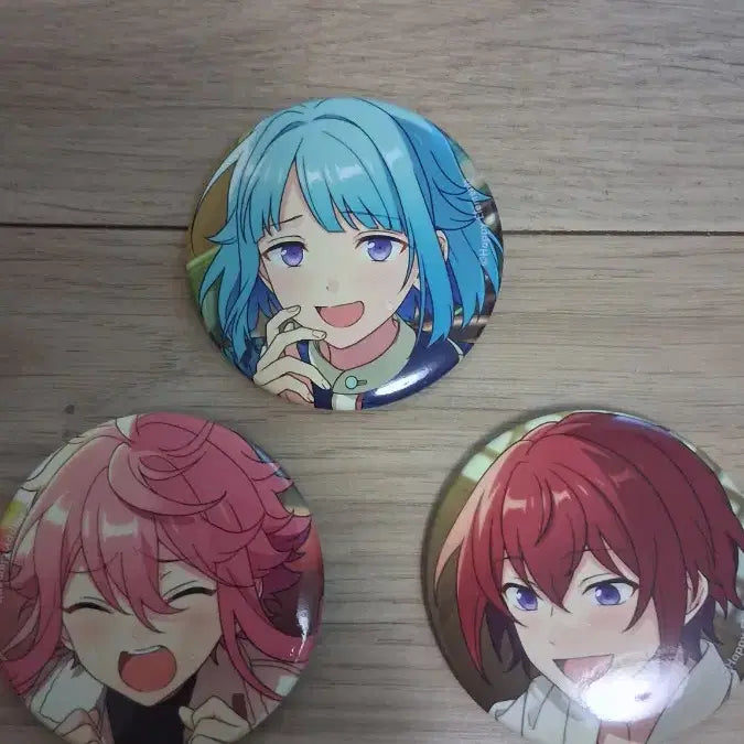 [BUNJANG] Ensemble Stars Hajime Tsukasa Tori Bundle Set Can Badge / 앙스타 캔뱃지 하지메 츠카사 토리 일괄