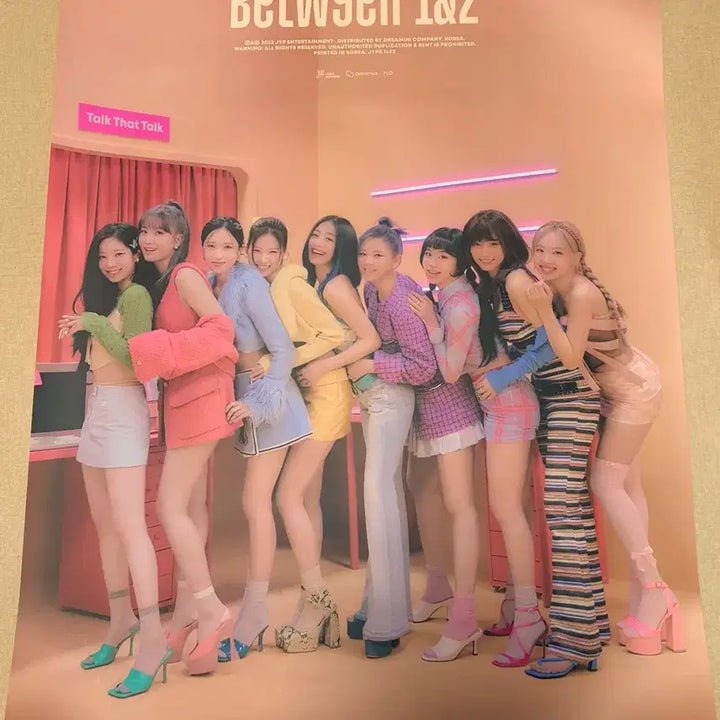 [SOLD OUT] 트와이스 Between 1&amp;2 포스터 4장