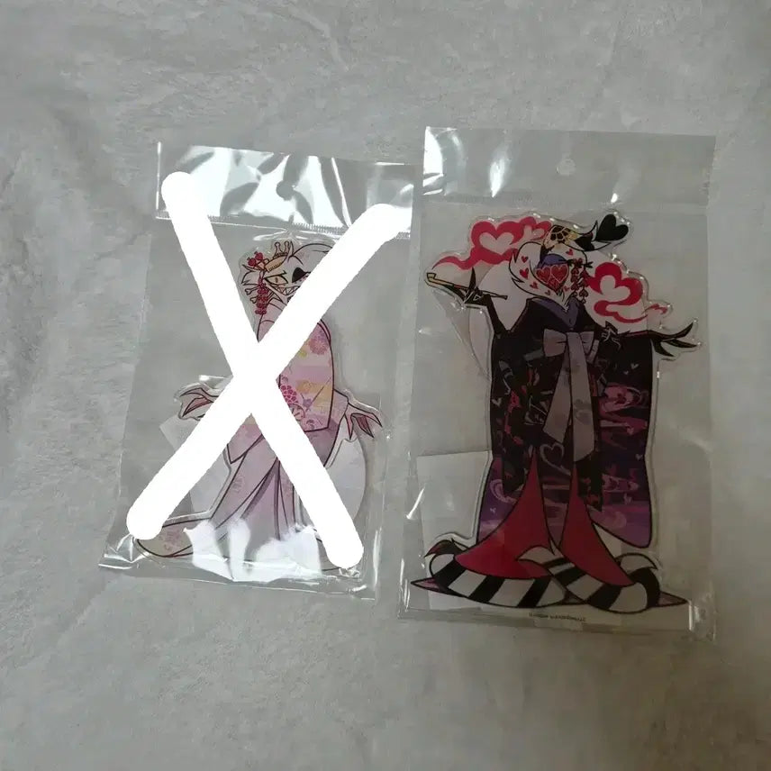 [BUNJANG] Hazbin Hotel Valentino Acrylic Stand / 해즈빈호텔 기모노 아크릴 스탠드 엔젤 발렌티노
