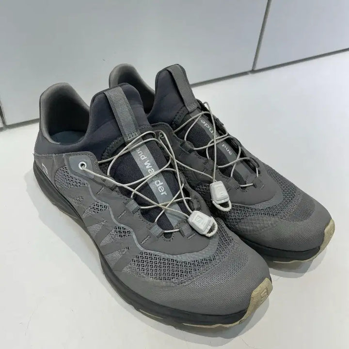 [BUNJANG] Salomon x and wander Reflective Mesh Grey 270 / 살로몬 앤드원더  리플렉티브 메쉬 그레이 270 판매
