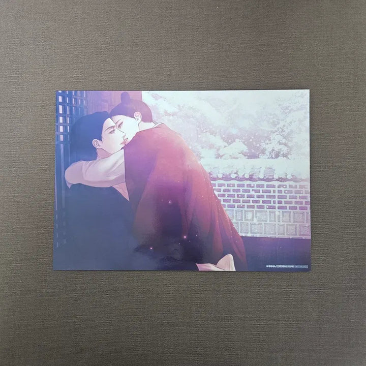 [BUNJANG] Mofun Cafe Collaboration Couple A4 Poster / 귀야곡 모펀 콜라보 카페 5만원 특전 커플 A4 포스터 비엘 BL