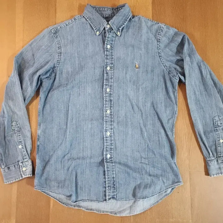 [BUNJANG] Polo Ralph Lauren Denim Shirt (M) / 폴로 랄프로렌 데님셔츠(M)