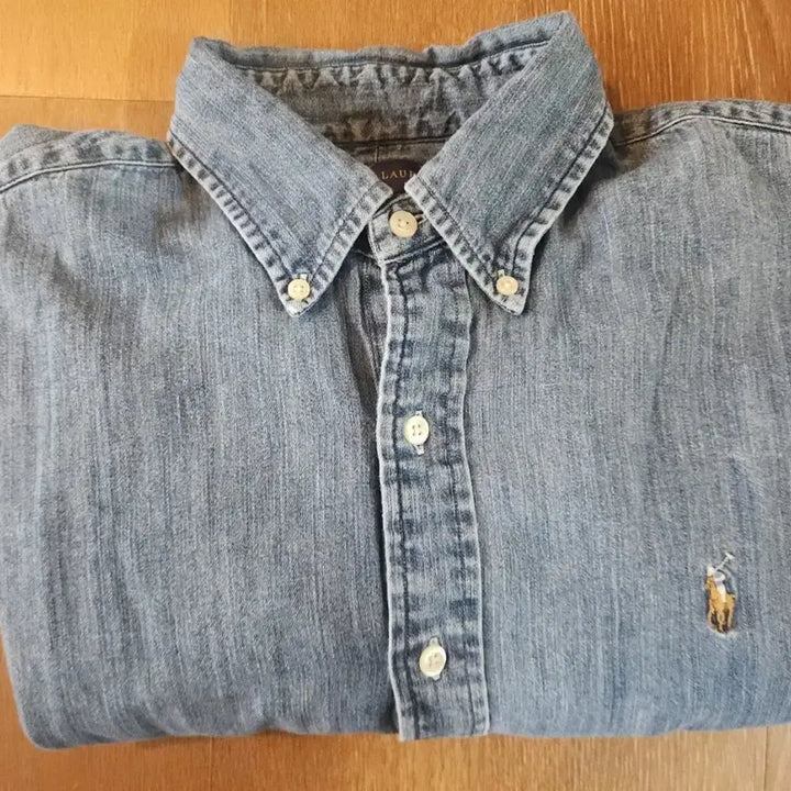 [BUNJANG] Polo Ralph Lauren Denim Shirt (M) / 폴로 랄프로렌 데님셔츠(M)