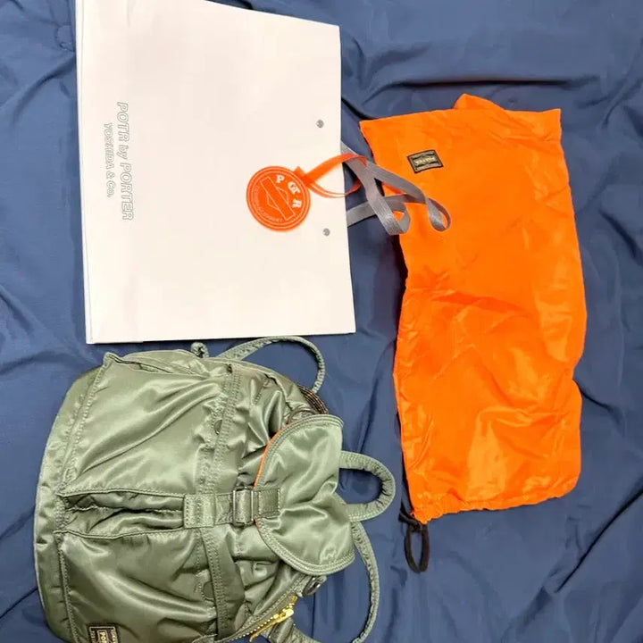 [BUNJANG] Porter All New Tanker Color Pack Sage Green / 포터 올 뉴 탱커 색팩 세이지 그린