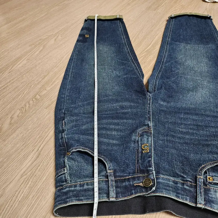[BUNJANG] Soft Roll-Up Skinny Jeans / 청바지 (스판 소프트 롤업 배기 청바지)