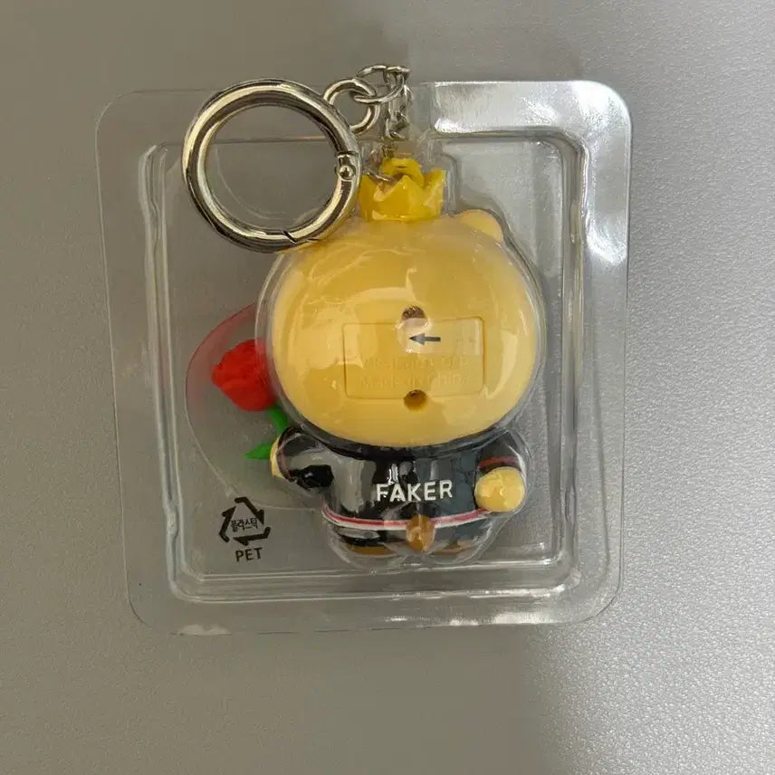[SOLD OUT] 티원 페이커 춘식이 LED 키링 미개봉