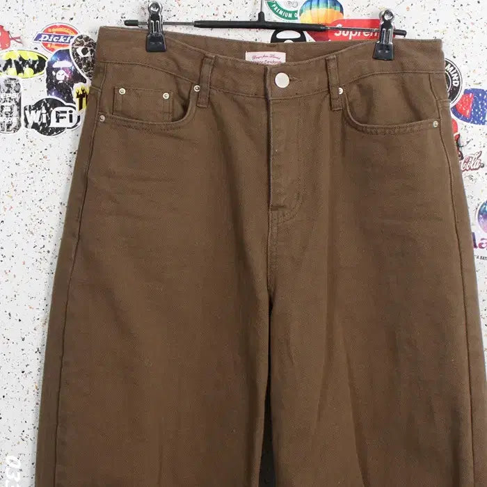 [BUNJANG] Maison de Monde Brown Denim Pants / 여성M / 메종드몽드 브라운 데님팬츠BR 5-14