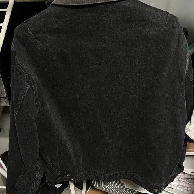 [BUNJANG] thisisneverthat Denim Work Jacket Black / 디스이즈네버댓 데님 워크 자켓 블랙