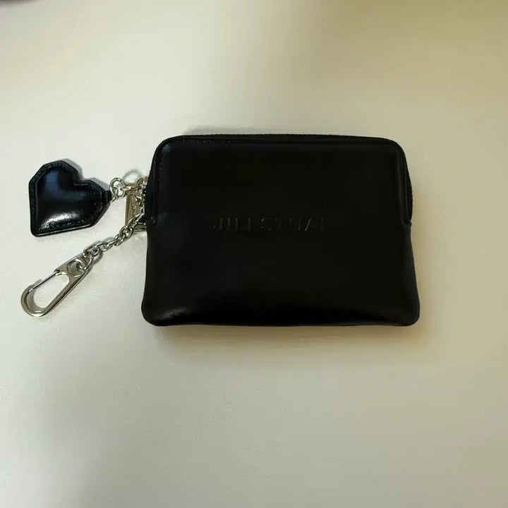[BUNJANG] JILLSTUART Leather Card Wallet / 질스튜어트 카드 지갑