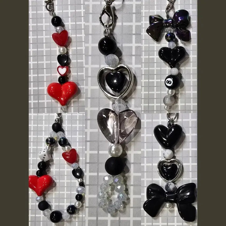 [BUNJANG] Kitsch Beaded Keychain / 키치한 비즈키링
