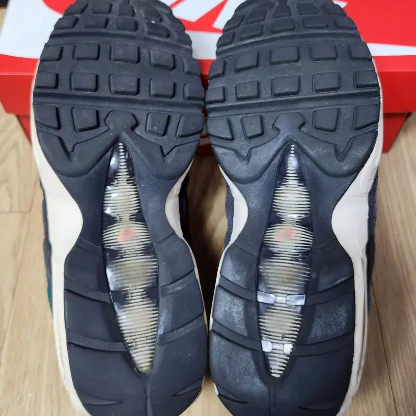 [BUNJANG] Nike Air Max 95 Premium Oil Grey/Bright Mango Sneakers / 나이키 에어맥스95 프리미엄 오일 그레이/브라이트 망고 운동화,스니커즈