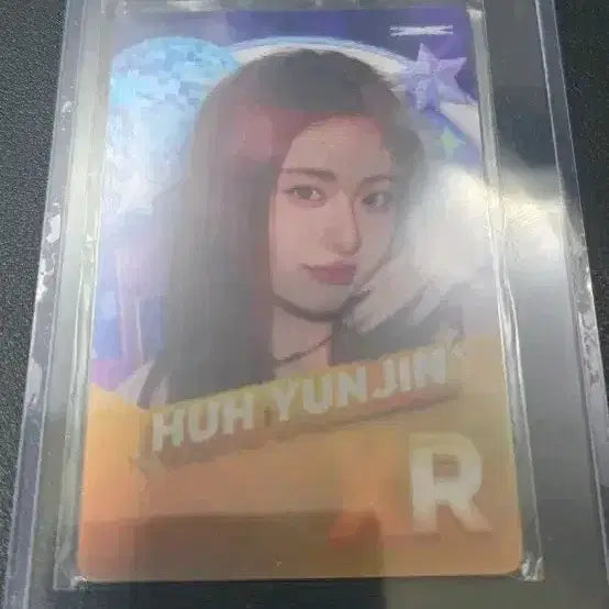 [BUNJANG] LE SSERAFIM Huh Yun-jin Lenticular Photocard / 르세라핌 서울앙콘 리듬하이브 부스 허윤진 랜티큘러 포토카드
