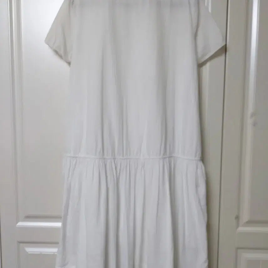 [BUNJANG] COS White Cotton Summer Long Dress / 여성 코스 COS 화이트코튼원피스55 여름롱원피스