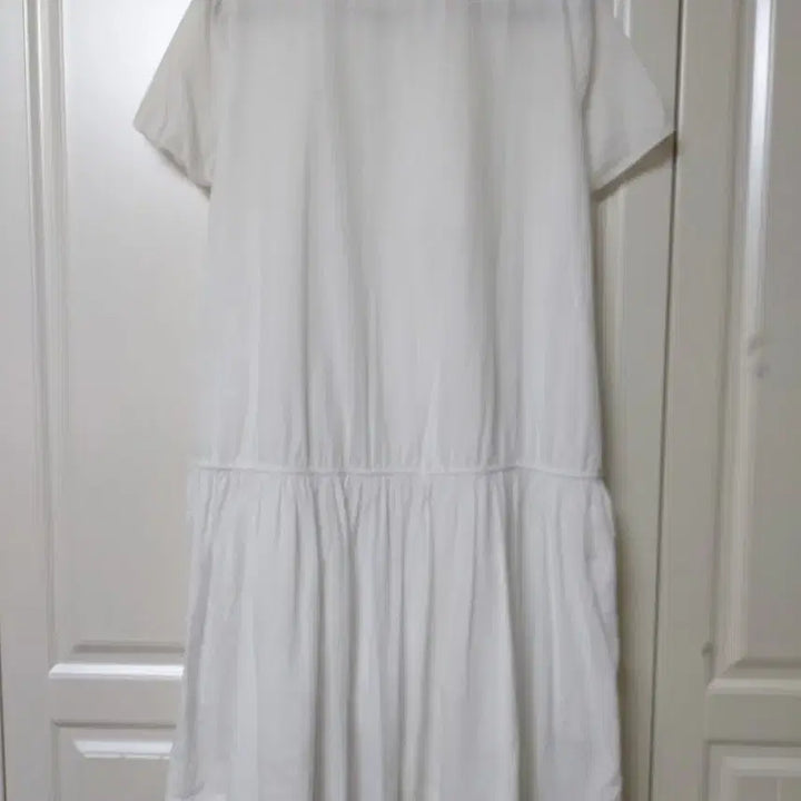 [BUNJANG] COS White Cotton Summer Long Dress / 여성 코스 COS 화이트코튼원피스55 여름롱원피스
