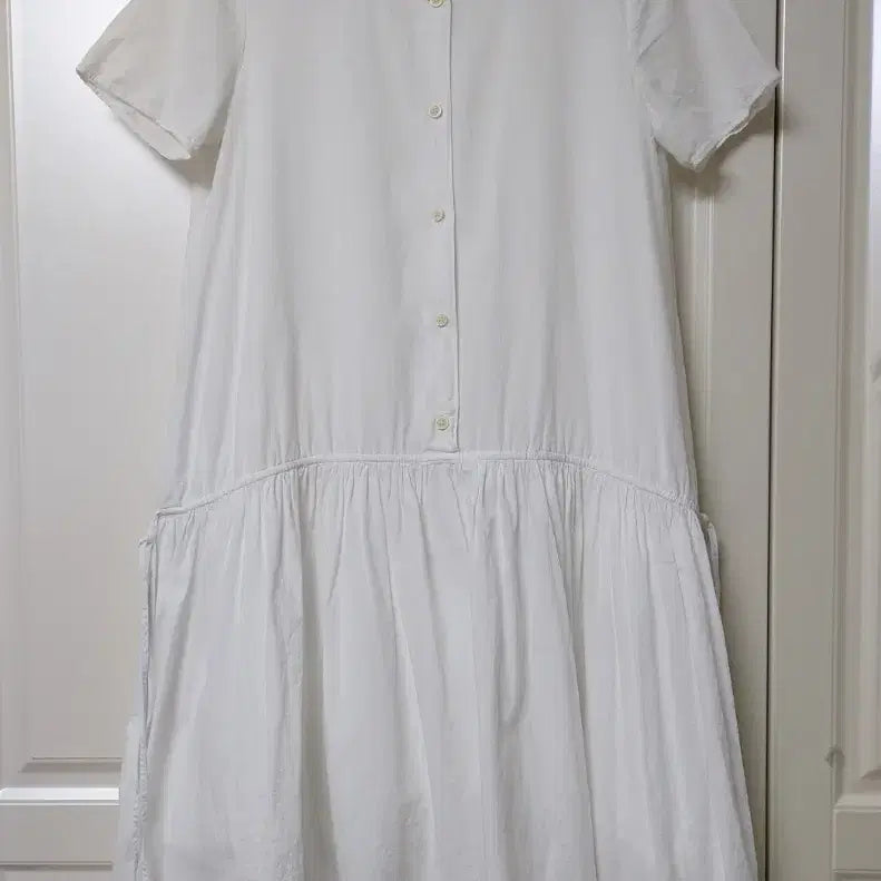 [BUNJANG] COS White Cotton Summer Long Dress / 여성 코스 COS 화이트코튼원피스55 여름롱원피스