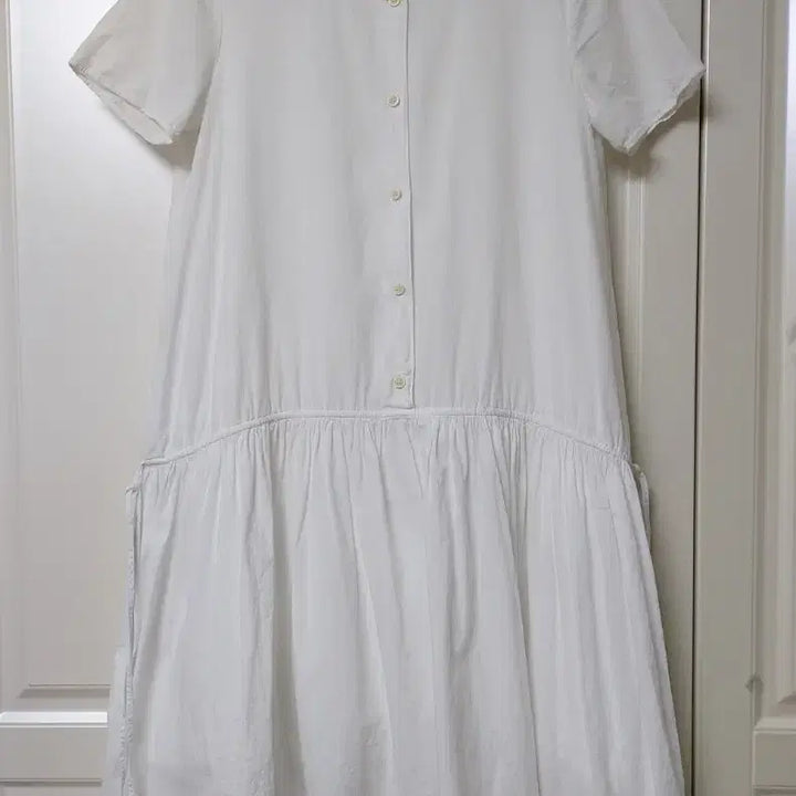 [BUNJANG] COS White Cotton Summer Long Dress / 여성 코스 COS 화이트코튼원피스55 여름롱원피스