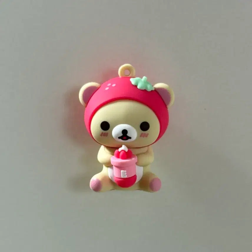 [BUNJANG] Ediya Rilakkuma Strawberry Korilakkuma Magnet / 이디야 리락쿠마 마그넷 딸기 코리락쿠마