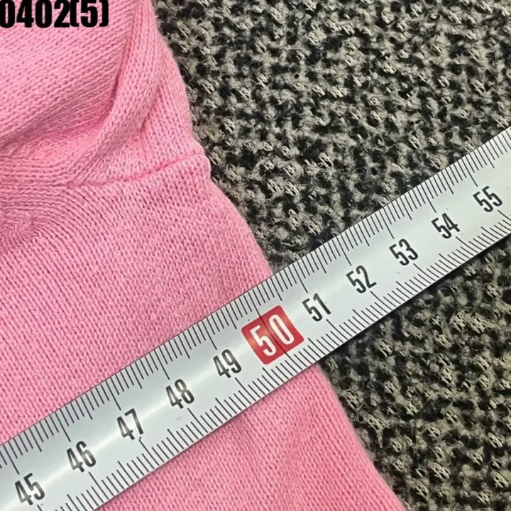 [BUNJANG] Tommy Hilfiger Pink V-neck Knit M / 타미힐피거 핑크 브이넥 니트m 0402