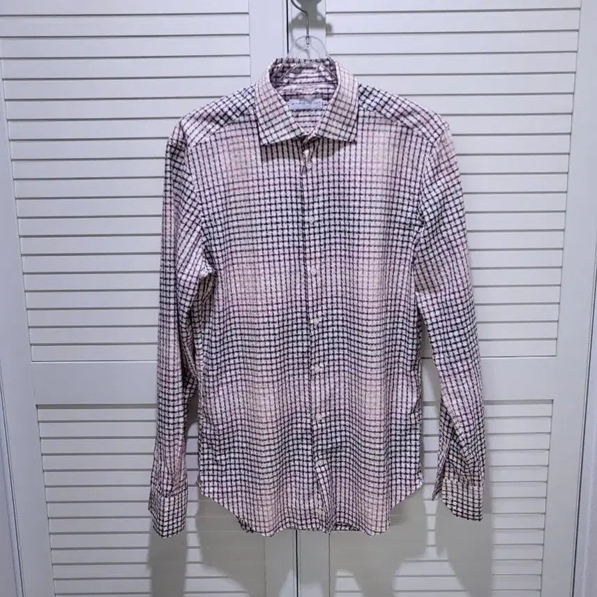 [BUNJANG] Etro Check Pattern Shirt / L[100]에트로 체크남방/셔츠