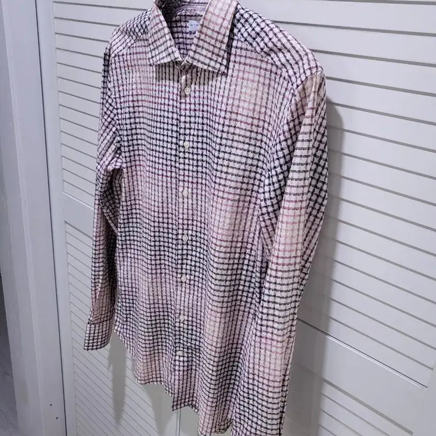 [BUNJANG] Etro Check Pattern Shirt / L[100]에트로 체크남방/셔츠