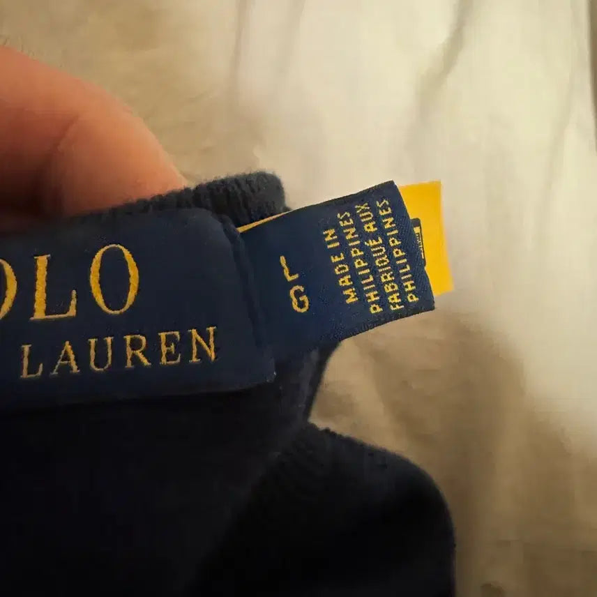 [BUNJANG] Polo Navy Sweatshirt L / 폴로 네이비 맨투맨 L 105