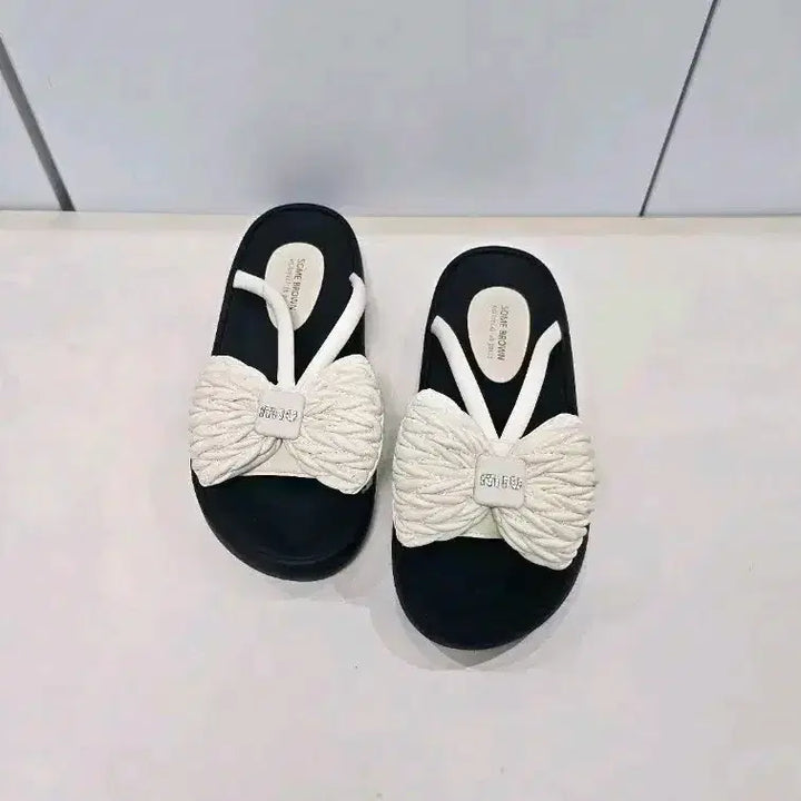 [BUNJANG] 245 Ribbon Slippers / 245 리본 슬리퍼 새상품