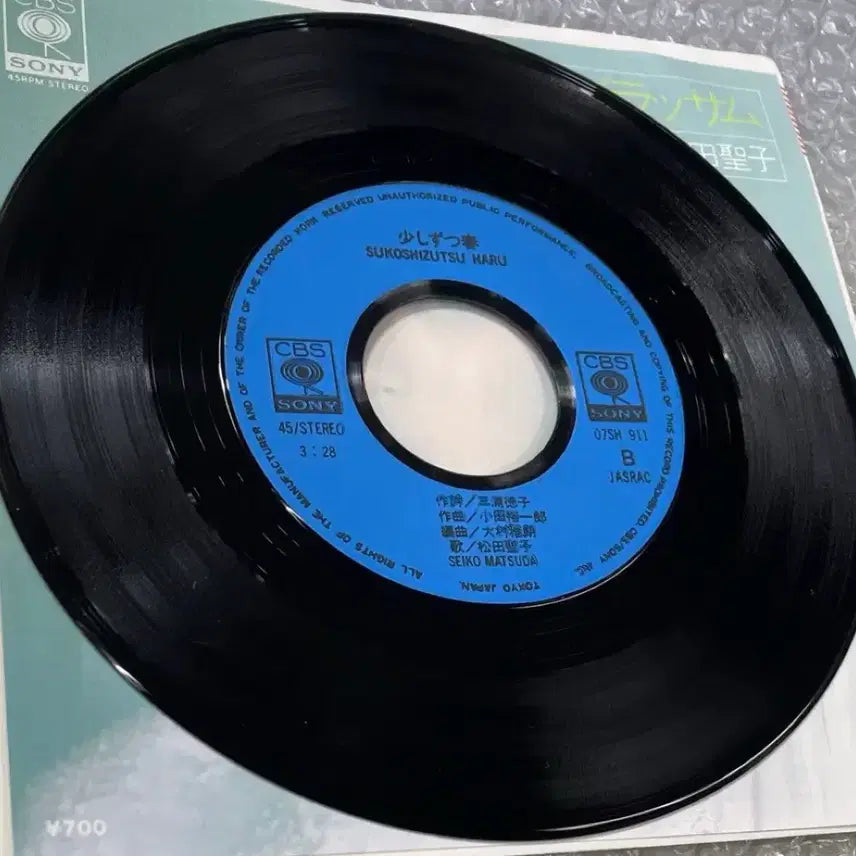 [BUNJANG] Seiko Matsuda Cherry Blossom 7-inch Vinyl Single / 마츠다 세이코 / Cherry Blossom 7인치 싱글