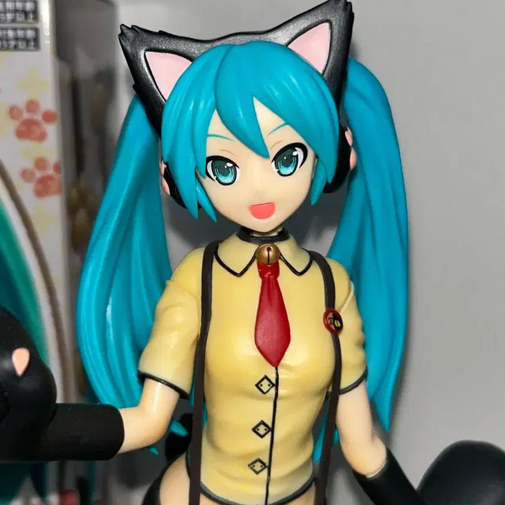 [SOLD OUT] 바로결제가능 하츠네 미쿠 냥코 네코미미 고전 미소녀 피규어