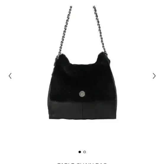 [BUNJANG] Minitmute Pebble Bag - Black Handbag / 미닛뮤트 페블백