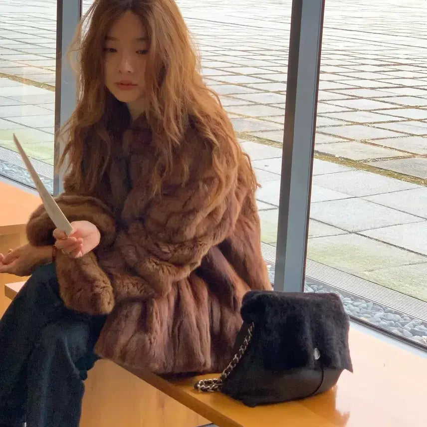 [BUNJANG] Minitmute Pebble Bag - Black Handbag / 미닛뮤트 페블백
