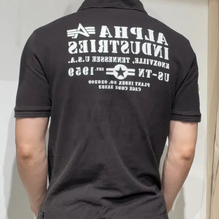 [BUNJANG] Alpha Industries PK T-Shirt / 알파인더스트리 pk티셔츠