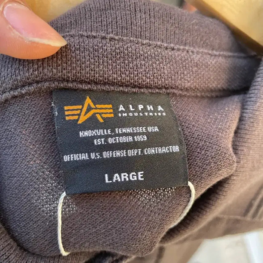 [BUNJANG] Alpha Industries PK T-Shirt / 알파인더스트리 pk티셔츠