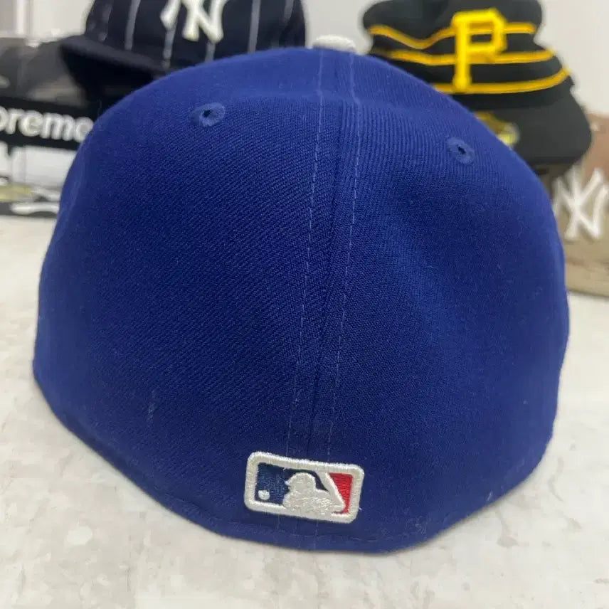 [BUNJANG] New Era LA Dodgers 59FIFTY Baseball Cap / 뉴에라 LA다저스 59FIFTY 블루 야구모자