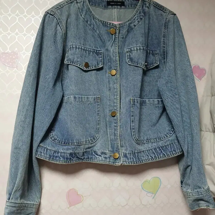 [BUNJANG] Bru &amp; Judy Denim Jacket / 이쁜 중청 77사이즈 데님 자켓