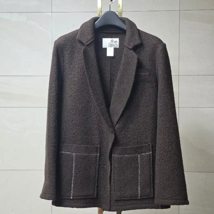 [BUNJANG] The Ilma Alpaca Wool Blend Stitch Detail Jacket / 더일마 알파카 울 블렌드 스티치 디테일 자켓