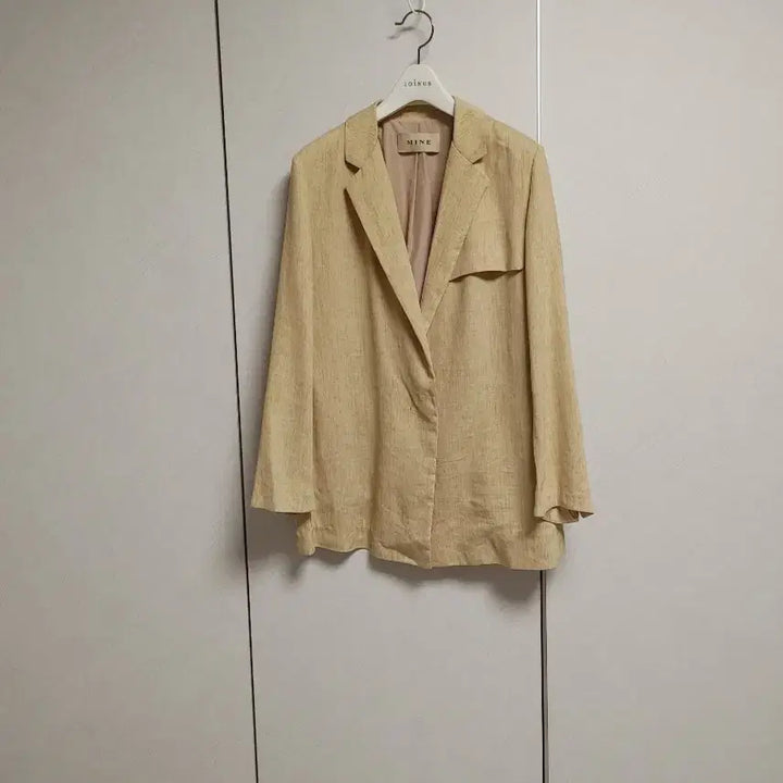 [BUNJANG] Hanseom Mine Linen Blend Jacket / 한섬 마인 린넨블랜드 쟈켓